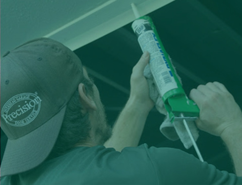 Tech Measuring for Garage Door